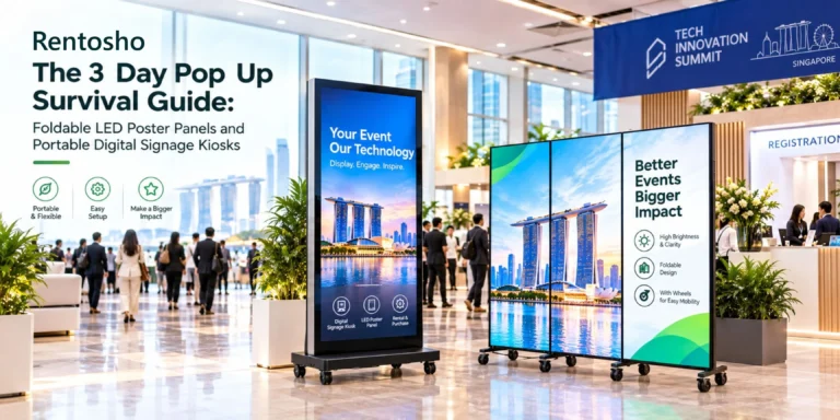 The 3 Day Pop Up Survival Guide: Eliminating Print Waste and Last Minute Delays